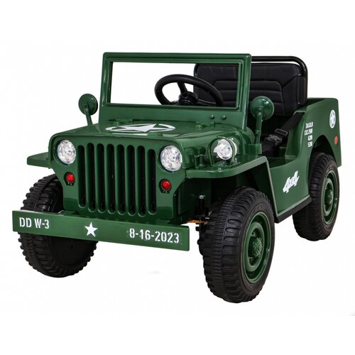  Auto na akumulator Retro Military 4x4 - zeleni Cijene