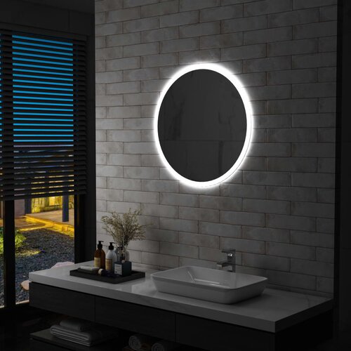 vidaXL Kopalniško LED ogledalo 70 cm, (20798425) Cene
