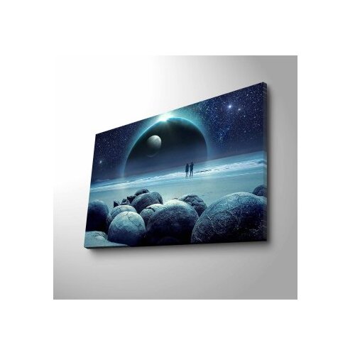 Wallity Slika na platnu sa LED osvetljenjem 45x70cm Slike