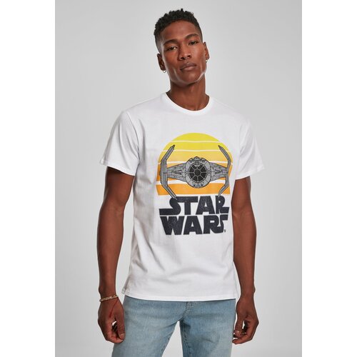 Merchcode Star Wars Sunset White T-Shirt Cene