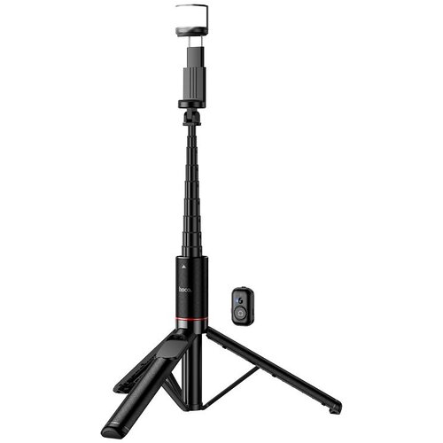 hoco. Selfie stick tronožac s bežičnim daljinskim upravljačem + LED svjetlom K34 crni Cijene