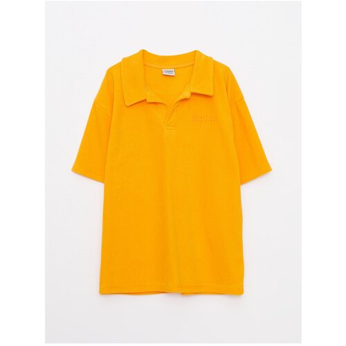 LC Waikiki Polo Collar, Embroidery Detail, Short Sleeved Boy&amp;#039;s T-Shirt. Slike