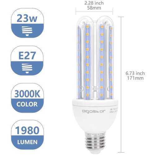 Aigostar led sijalica E27/23W/230V 3000K Slike
