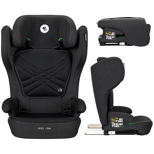 Lorelli Rigel autosjedalica sklopiva Isofix 100&amp;ndash;150 cm, Black Slike
