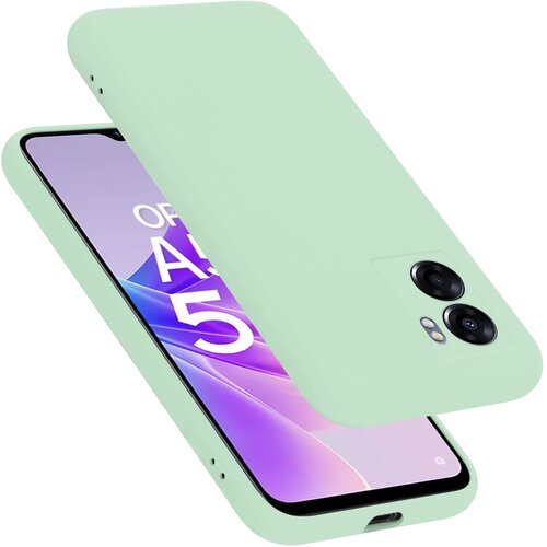 Cadorabo Case, združljiv z OPPO v tekoči svetlo zeleni barvi - za&scaron;čitni pokrov iz fleksibilnega silikona TPU, (20694653) Cene