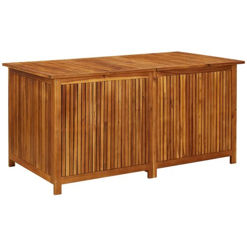 vidaXL Vrtna kutija za pohranu 150 x 80 x 75 cm masivno bagremovo drvo Cijene