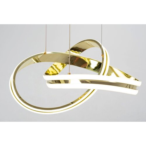 Toolight moderna led stropna svjetiljka + pilot App818-CP zlato Slike