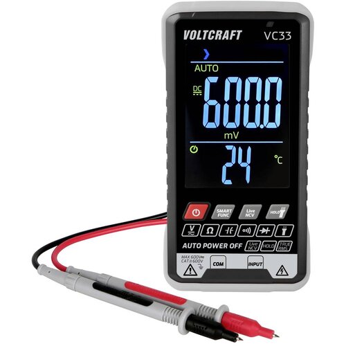Voltcraft VC33 ručni multimetar digitalni Zaslon (brojevi): 5999 Cijene