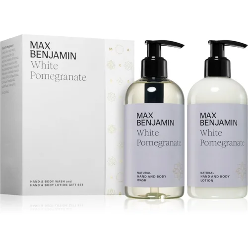 Max Benjamin White Pomegranate darilni set