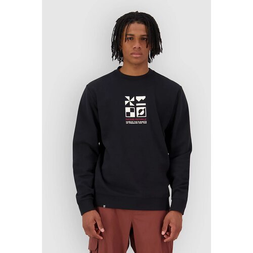 Mons Royale Inversion Merino Crew Pulover black Cene
