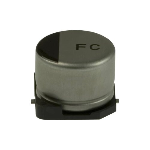 Panasonic elektrolitski kondenzator SMD 100 &amp;micro;F 10 V 20 % (&amp;Oslash;) 8 mm 1 St. Slike