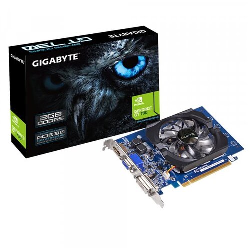 Gigabyte GeForce GT730 Grafička karta 2GB GDDR3 64bit GV-N730D3-3GI 3.0 Cene