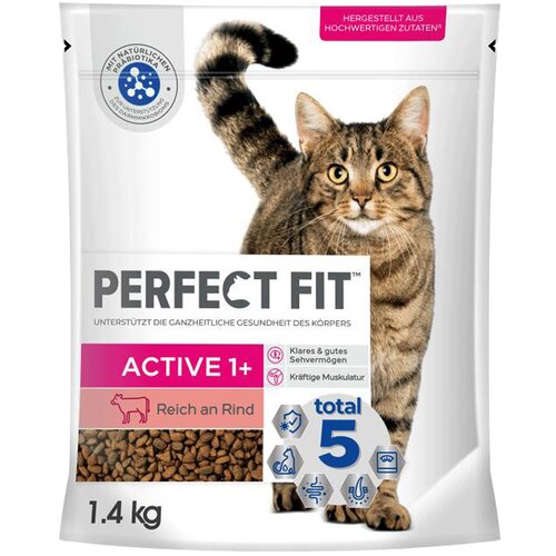 PerfectFIT Active 1+ s govedinom - 5 x 1,4 kg Cijene