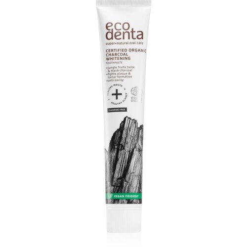Ecodenta Organic Charcoal Whitening organska pasta za izbjeljivanje s crnim ugljenom 75 ml Cene
