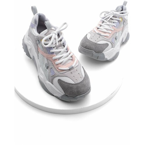 Marjin Sneakers - Gray - Flat Slike