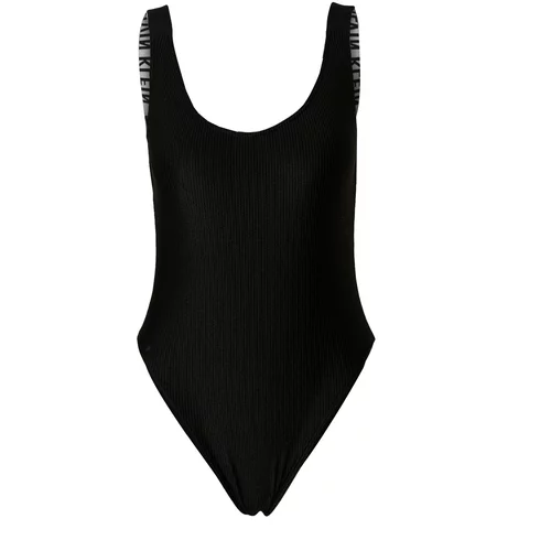 Calvin Klein Swimwear Enodelne kopalke črna