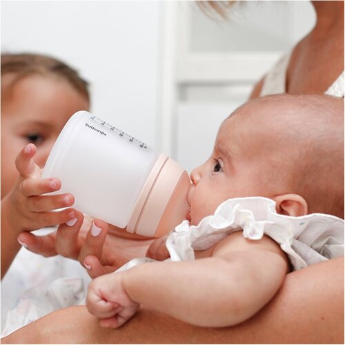 Suavinex Zero Zero Anti-colic Bottle steklenička za dojenčke S Slow Flow 0 m+ 180 ml Slike