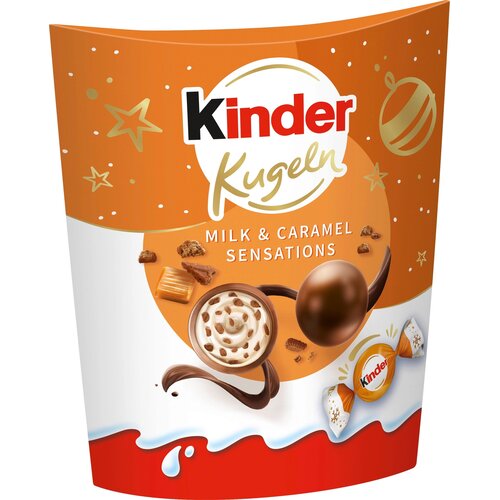 Kinder Čokoladne kroglice - Milk &amp;amp; Caramel Slike