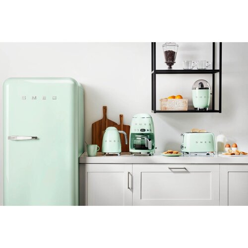 Smeg DCF02PGEU Filter-Kaffeemaschine 50&amp;#039;s Retro Style, Pastellgr&amp;uuml;n Slike