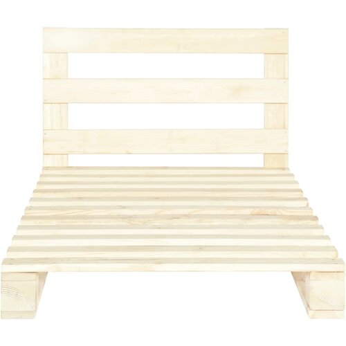  Okvir za krevet od paleta od masivne borovine 100 x 200 cm Slike