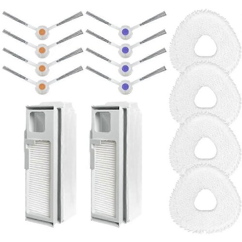 INORCO Za J4 J4 Lite Stranska Krtača Mop Krpe Rag Integrated Filter Bag Robotski Sesalnik Dodatki Nadomestni Rezervni Deli, (21848827) Cene
