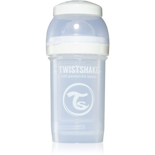 Twistshake Anti-Colic White steklenička za dojenčke proti kolikam 180 ml Slike