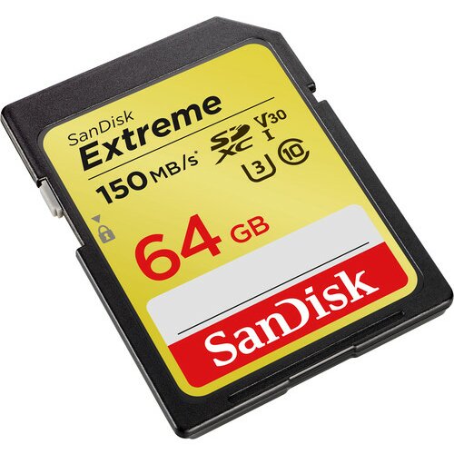 Sandisk 64GB Extreme Pro UHS-I SDSDXV6-064G-GNCIN, SD memorijska kartica Slike
