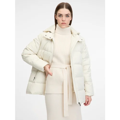 Orsay Beige women's down jacket - Women's