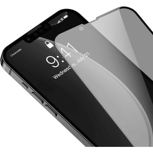 Baseus Tempered Glass Anti-spy 0.3mm za iPhone 13 Pro Max (2kom) Slike