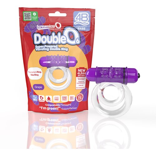 The Screaming O Screaming O 4B DoubleO 6 Grape Cene