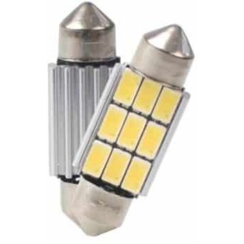 Mtech 2x avto led sijalka - žarnica c5w 36mm 3.2w 450lm 12v canbus osram toplo bela 3000k Cene