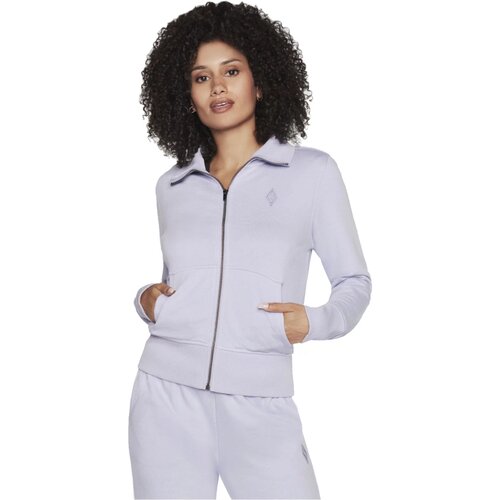 Skechers The Hoodless Hoodie Diamond Jacket Ljubičasta Slike