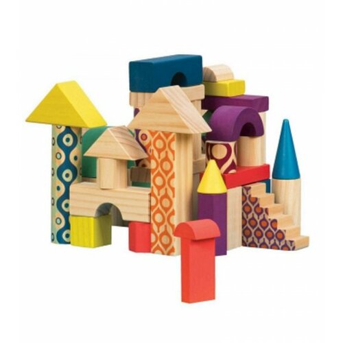 B Toys drveni oblici igračka za decu izgradi zamak (22314033) Slike