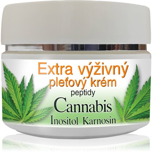 Bione Cosmetics Cannabis with Peptides ekstra hranjiva krema za lice 51 ml Cijene
