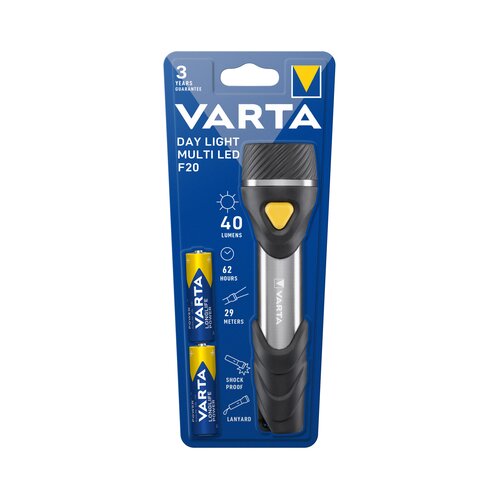 Varta Day Light Multi LED F20 LED džepna svjetiljka baterijski pogon 40 lm 62 h 134 g Slike