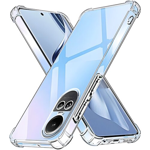 Techsuit Silikonska futrola s ojačanim rubovima za Oppo Reno10/Reno10 Pro - Prozirna Cene