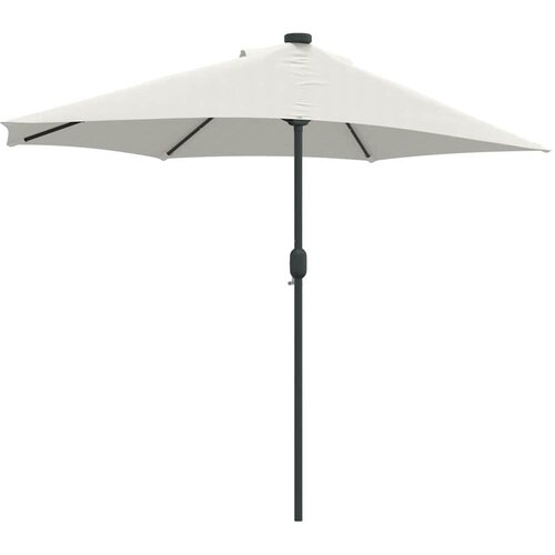  Vrtni suncobran Pijesak 294 x 150 x 224 cm Poliester i čelik Slike