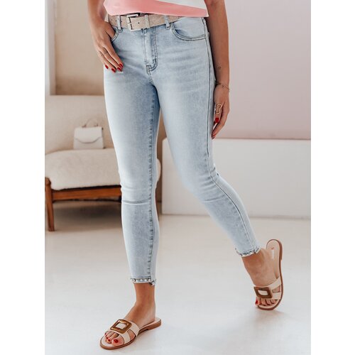 DStreet Spodnie damskie jeansowe MISSPEARL niebieskie Slike