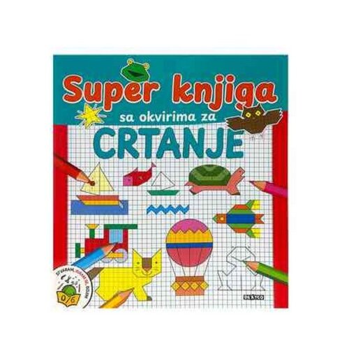 Dexyco Super knjiga sa okvirima za crtanje ( DEXY0793 ) Cene