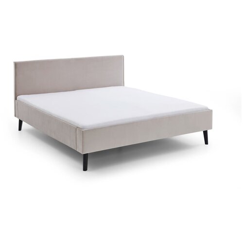 Meise M&amp;ouml;bel Bež oblazinjena zakonska postelja 180x200 cm Leira &amp;ndash; Slike