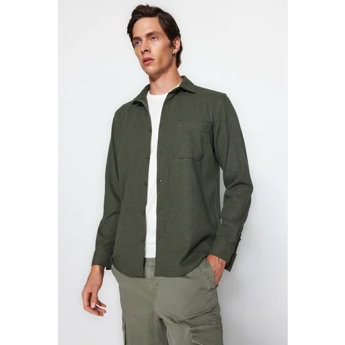 Trendyol Shirt - Khaki - Regular fit