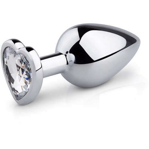 EasyToys - Anal Collection Metalni analni čep No. 7, srebrno/prozirni Cijene