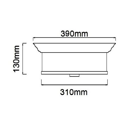  open design OR84887 - plafonsko svetlo famburo 3xE14/12W/230V, prečnik 31 cm, mesing Slike
