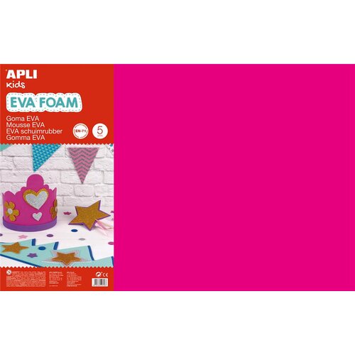 Apli Eva pena fuksija 400x600x2mm 5 kos, (20392944) Cene