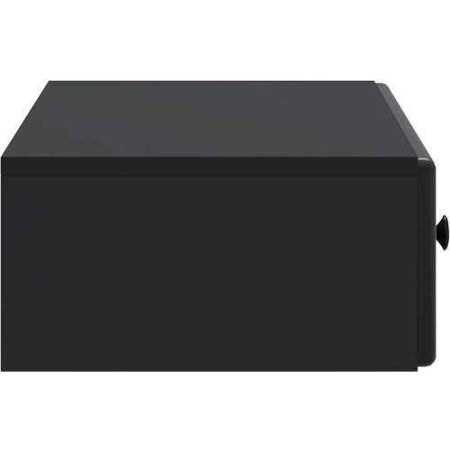 Stolna montirana na zid Crna 87 5 x 34 5 x 17 cm Slike