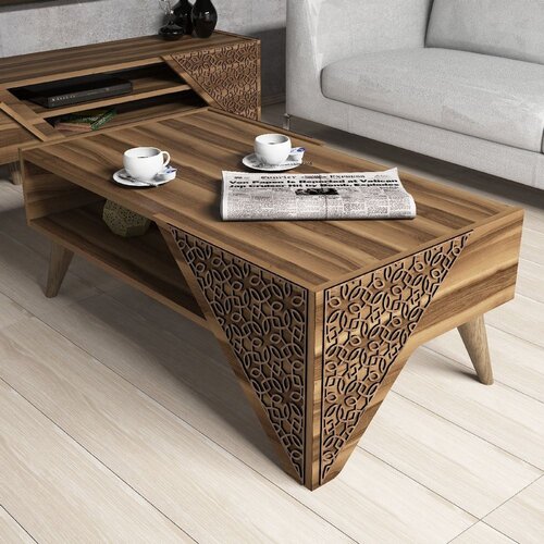  Klub sto Beril 105x58x40cm Orah Cene