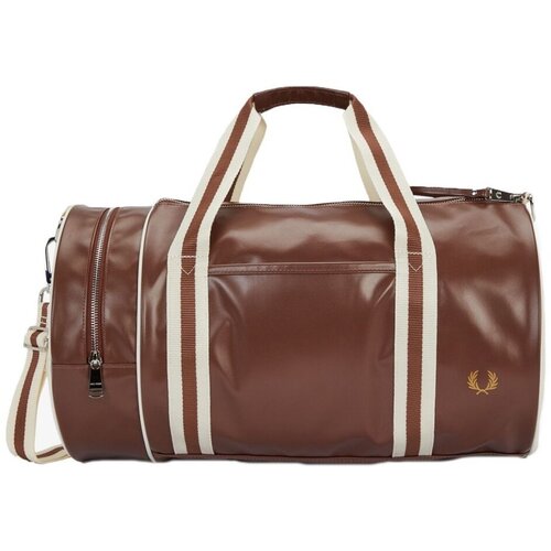 Fred Perry Potovalne torbe CLASSIC BARREL BAG Kostanjeva Cene