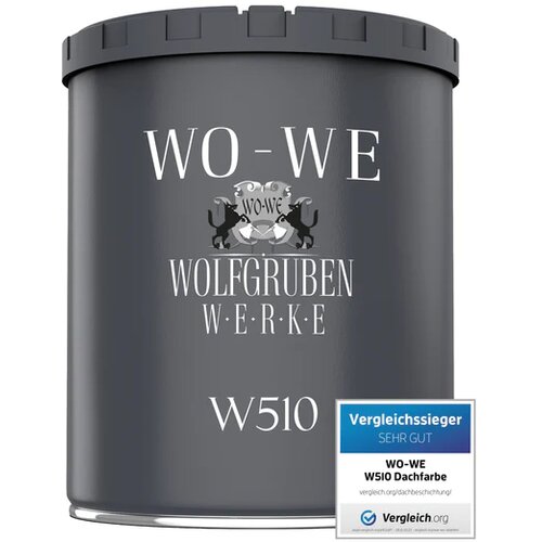 WO-WE boja za krovove mat W510 ral 7023 concrete grey 20l Cene