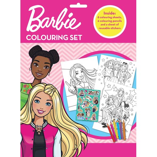 Commodore BARBIE Bojanka sa bojicama i naljepnicama Cene