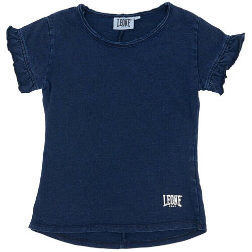 Leone 1947 Majice s kratkimi rokavi Girl T-Shirt Short Sleeves e Modra Cene